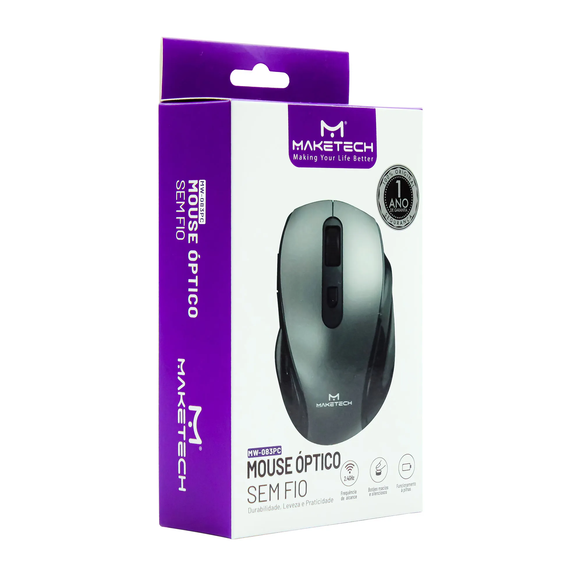 Mouse Óptico sem fio MakeTech - Image 5